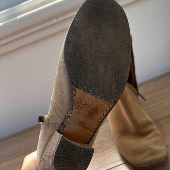 Isabel Marant Tan Suede Ankle Boots - Picture 9 of 11